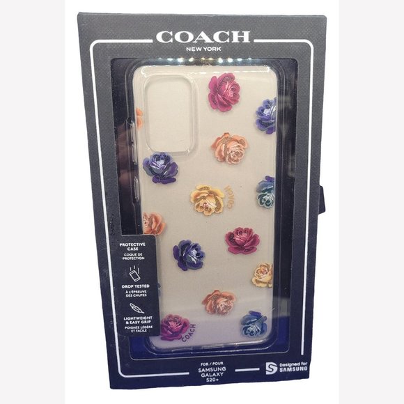 Coach Accessories - Coach Case for Samsung Galaxy S20+, S20 Plus, Dreamy Peony